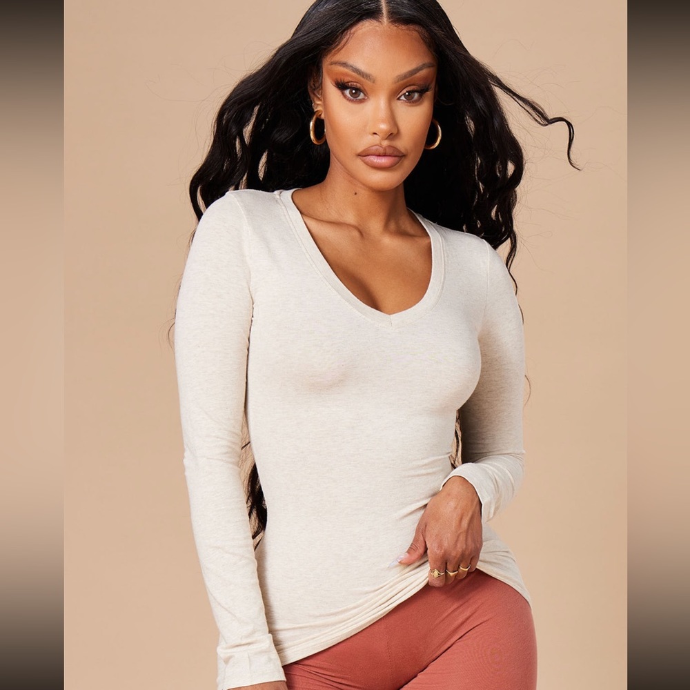 Fashion Nova Your Everyday Long Sleeve Tee